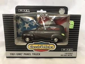 ERTL Vehículos Clásicos 1951 GMC Panel Camión Silver Bird Transit Artículo 2826 1:43 - Imagen 1 de 10