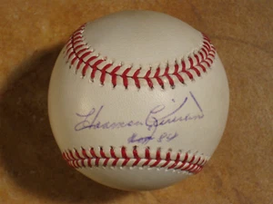 HARMON KILLEBREW (HOF/84) SIGNED AUTOGRAPHED RAWLINGS OFFICIAL MLB BALL PSA - Picture 1 of 7