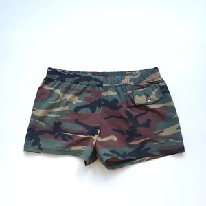 Pantalones Cortos de Natación Vintage Dolce & Gabbana Mare Camuflaje Cintura Elástica Ws Talla S - Imagen 1 de 13