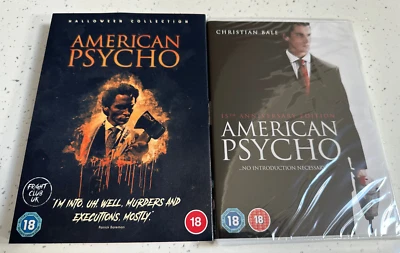 American Psycho with Slipcase -  UK DVD  -  New & Sealed - Image 1 of 4
