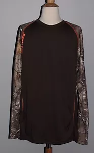NEW Men's Hunting Shirt REALTREE Xtra Polyester Knit Long Sleeve Camo M L XL - Picture 1 of 2