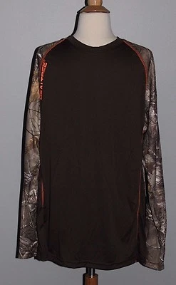 NEW Men's Hunting Shirt REALTREE Xtra Polyester Knit Long Sleeve Camo M L XL - Image 1 of 2