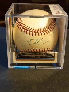 PRINCE FIELDER-Milwaukee Brewers Signed Game Used OML Baseball (JSA Basic COA) - Picture 1 of 14
