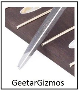 GeetarGizmos 3 ECKBUNDFEILE - Ecken glatt geschliffen - Gitarrenbauer Gitarrenwerkzeug - Bild 1 von 4