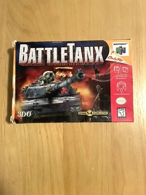 battletanx n64 cib tested works vintage Nintendo video game - Image 1 of 3
