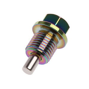 Oil Pan Accessories Car Engine Electromagnetic Oil Drain Plug M14X1.5 Screw Nut
