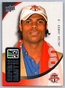 2008 UPPER DECK SOCCER MLS SD-13 SUPER DRAFT JULIUS JAMES TORONTO FC - Picture 1 of 2