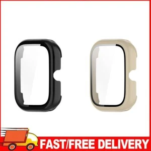PC Watch Bumper Case with Tempered Glass for Honor Choice Haylou Watch (Black) - Zdjęcie 1 z 6