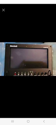 Marshall Electronics V-R70P-HDA 7" LCD Monitor for HD/SD Field Production  - Image 1 of 2