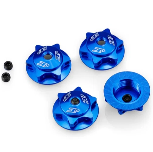 JConcepts 17mm Finnisher Serrated Magnetic Wheel Nut, Blue 2890-1 - Image 1 of 1