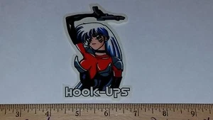 PEGATINA DE PATINETA DE COLECCIÓN HOOK UPS DE LOTE ANTIGUO ANIME JAPONÉS SEXY STREET FIGHTER PANG GIRL - Imagen 1 de 1