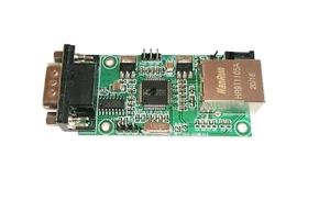 Adaptador de transmisión RS-232 a Ethernet (IEEE802.3/RJ45) con CH9121 10/100 Mbps - Imagen 1 de 3