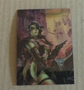 1995 COMIC IMAGES BEST OF ROYO ALL-CHROMIUM PROMO CARD ADULT ORIENTED - Picture 1 of 3
