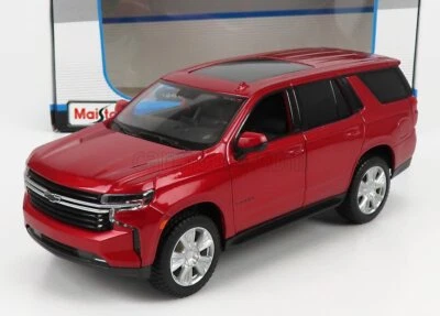 MODELLINO AUTO STATICO DIECAST CHEVROLET TAHOE SUV 2021 MODELLISMO SCALA 1/26 - Immagine 1 di 4