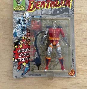 VINTAGE MARVEL 1992 Toy Biz SuperHeroes DEATHLOK Action Figure SEALED - Picture 1 of 3