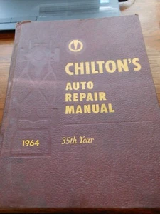 Chilton's Auto Repair Manual 1964 35th Year - Picture 1 of 4