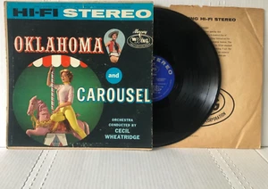 Cecil Wheatridge OKLAHOMA AND CAROUSEL 1960 Mercury Wing STEREO G+/VG $2 - Imagen 1 de 5