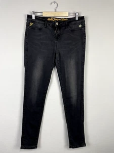 Desigual Black Slim Stretch Women's Jeans Size 30 - Picture 1 of 23