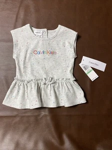 Calvin Klein Baby Girls Top Size 18M NWT Free Shipping - Picture 1 of 5