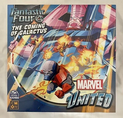 CMON Marvel United Fantastic 4 The Coming of Galactus - Kickstarter - MUNKS26 - Image 1 of 3