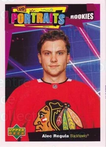 2020-21 Upper Deck UD Portraits #77 Alec Regula - Picture 1 of 1