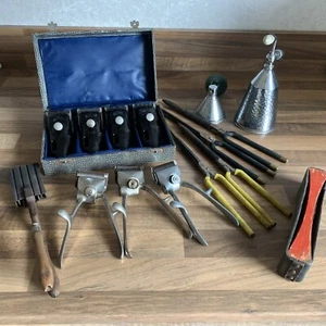 Konvolut Friseurutensilien alt - Bild 1 von 1
