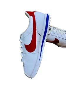 Nike Cortez '72 Forest Gump Y5.5 M/7 W Pelle Ottime Condizioni Santo Graal! - Foto 1 di 7