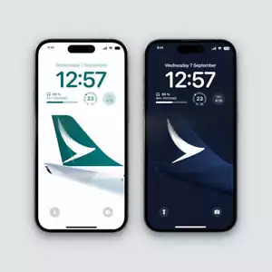 Cathay Pacific iPhone Wallpaper - Picture 1 of 3