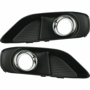For 2012-2014 Chrysler 300 Fog Lamp Molding Front Left, Right Set of 2 - Picture 1 of 9