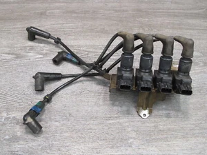 04-08 MAZDA RX8 M/T ENGINE SPARK PLUG IGNITION COIL WIRE W/ BRACKET OEM - Foto 1 di 13