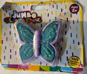 JUMBO GLITZERKREIDE SCHMETTERLING - ANKER KUNST - UNGIFTIG WASCHBAR - NEU - Bild 1 von 1