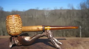 Missouri Meerschaum Corn Cob Tobacco Smoking Estate Pipe Vintage - Picture 1 of 19