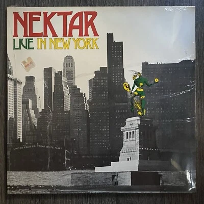 Nektar~Nektar Live In New York (Import/Double LP/Gatefold BLS5557 SEALED - Image 1 of 3