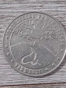 Foxwoods Vintage High Stakes Bingo & Casino Silver color $1 Token Coin - Picture 1 of 2