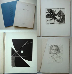 Osvaldo Patani: Le lucertole blu. Libro con 18 acqueforti originali. Grafica Uno - Imagen 1 de 12