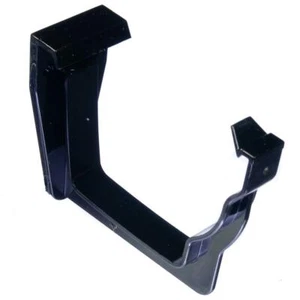 Soporte de banda Niagara Ogee 110 mm clip de fijación de canaleta negro RKN1 | Floplast - Imagen 1 de 1