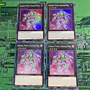 Gimmick Puppet Gigantes Doll LED5-EN034 & LDS3-EN067 1st Edition Yugioh Card 4 - Picture 1 of 6
