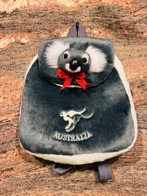 Mochila Australian Souvenir 3D Peluche Niños Koala Oso Gris de Australia Foto 1 de 4