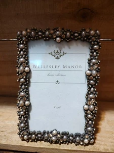 Wellesley Manor Metall Kunstperlen und Strasssteine 4 x 6 - Bild 1 von 9
