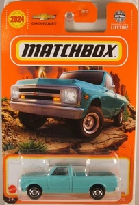 MATCHBOX #19 1968 Chevy C10 Pickup, 2024 issue (NEW in BLISTER) - Picture 1 of 4