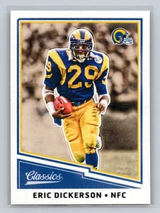 Eric Dickerson 2017 Panini Classics #101 Los Angeles Rams - Foto 1 di 2