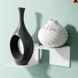 PAVSTINE Wandregal Klein 2er-Set, Regal Wand Mini 10cm Breit, Schweberegale - Bild 1 von 6