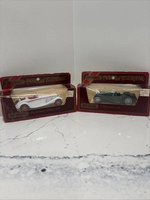 1984 Matchbox Models of Yesteryear Lot - 1936 Jaguar SS 100 & 1938 Mercedes Benz - Image 1 of 4