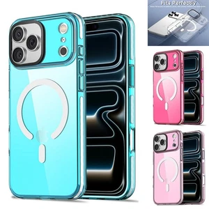For Apple iPhone 17 Pro Max 17 Air Case MagSafe Magnetic Shockproof Bumper Cover - Picture 1 of 32