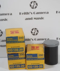 4 rolls Kodak Ektachrome 200 Color Slide Film 20 Exposure Expired 1980 FreeShip - Picture 1 of 8