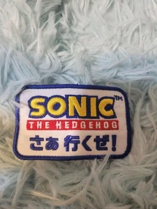 Sonic The Hedgehog Iron On Patch - Picture 1 of 1