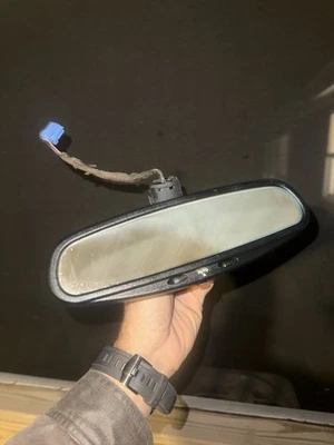 FACTORY OEM 96 97 98 99 00 JAGUAR XJ6 XJ8 XK8 R AUTO DIM REAR VIEW MIRROR - Image 1 of 4