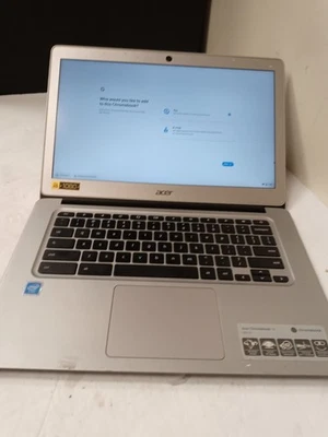 Acer ChromeBook 14 CB3-431 Atom x5 e8000 1.04GHz 4gb RAM 32GB SSD 14" HD SIN ADAPT Foto 1 de 4