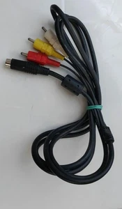Sega Saturn genuine stereo AV cable HSS-0106 operation confirmed - Picture 1 of 5
