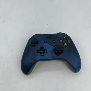 XBOX One Controller 1708 Model Blue-Camo RB Tested and WORKING - Picture 1 of 4